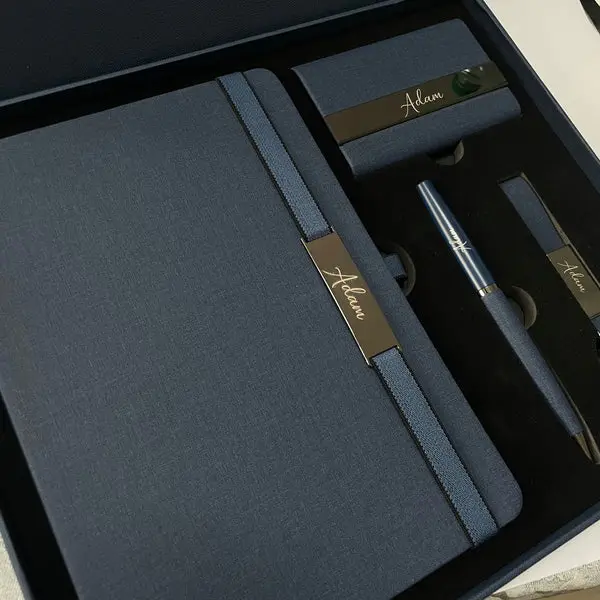 Coffret 4 pièces effet Jean Personnalisé