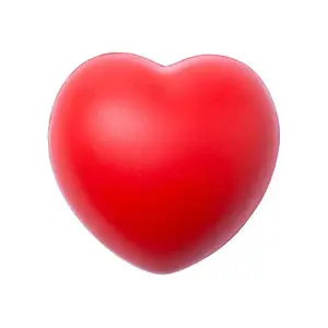 Coeur Anti Stress Rouge vue 1
