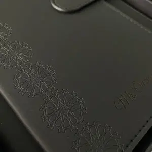 Coffret Carnet & Stylo Personnalisé – Élégance Noire vue 3