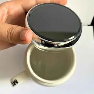 Mug Marocain avec Couvercle Inox – Motif Zellij vue 3