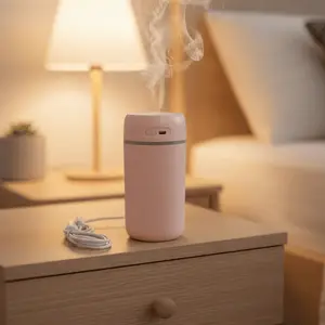 Diffuseur d’Huiles Essentielles Rose vue 2