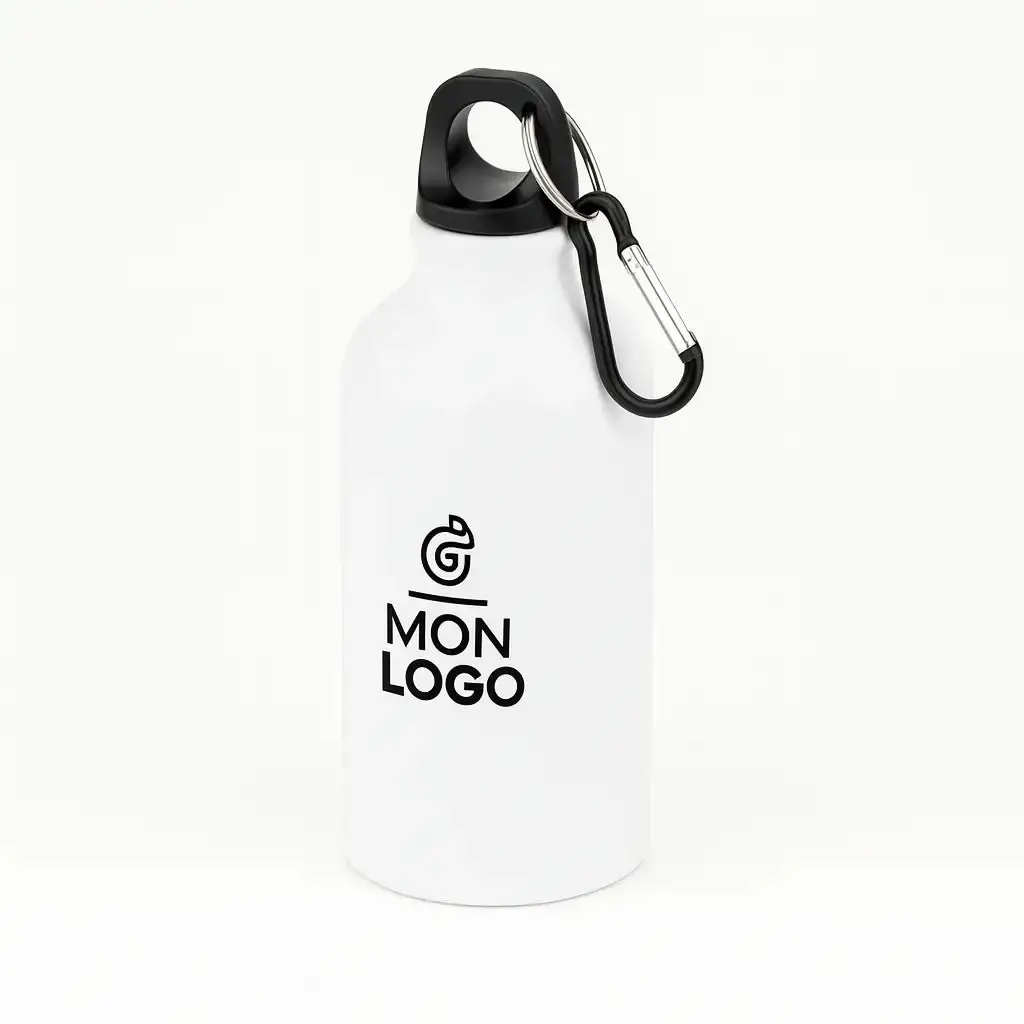 Gourde Blanche Personnalisée