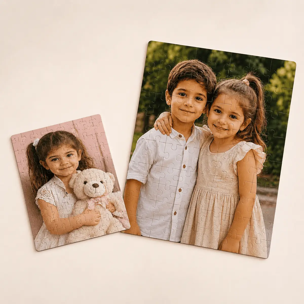 Puzzle Personnalisé avec Photo – Cadeau Personnalisé Enfant & Famille
