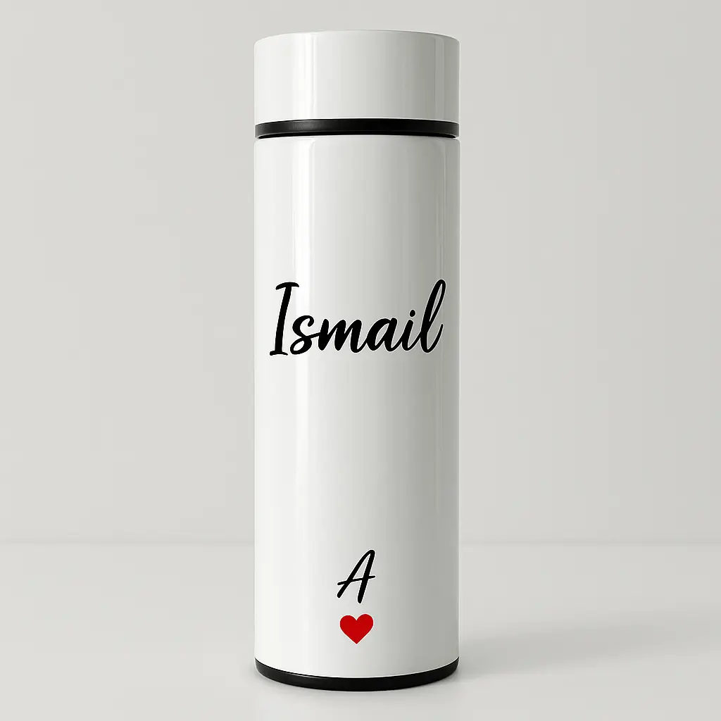 Thermos Intelligente Personnalisée - Garde Chaud & Froid