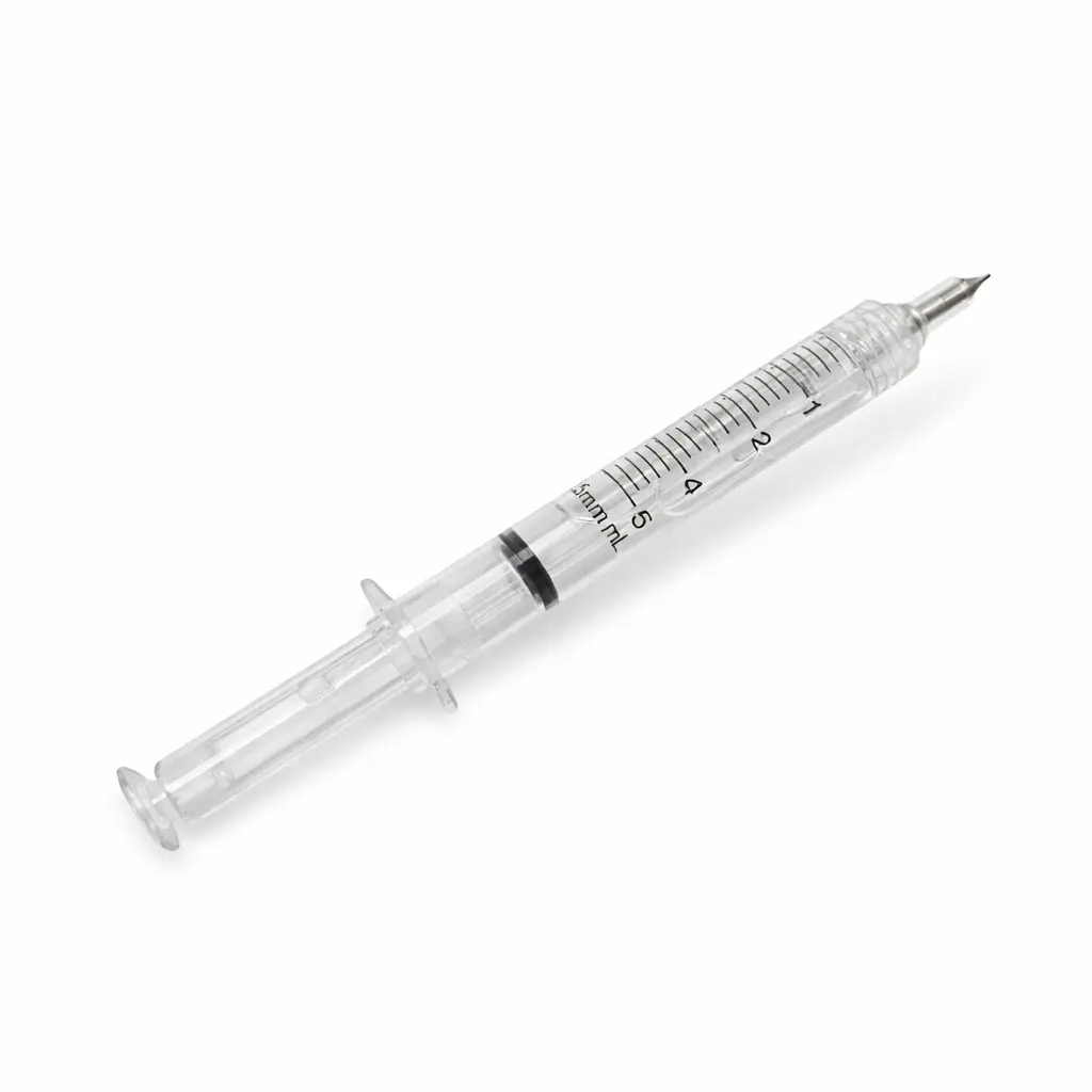 Stylo Seringue Transparent